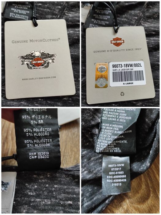 L/XL Harley Davidson оригінальне жіноче худі, лонгслів