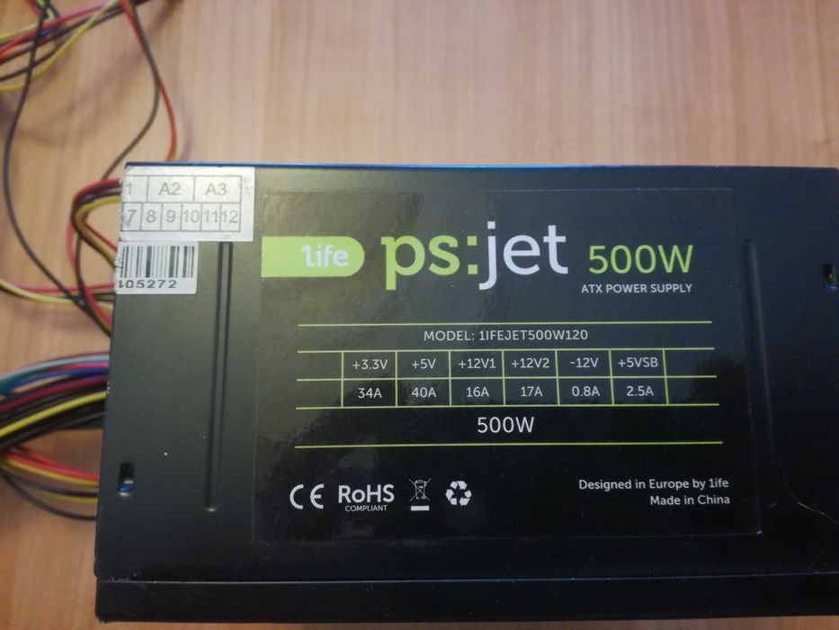 Fonte de alimentação computador