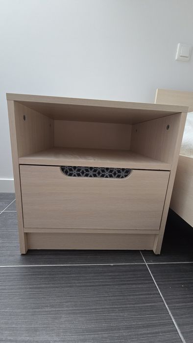 Duży zestaw mebli / jasny dąb