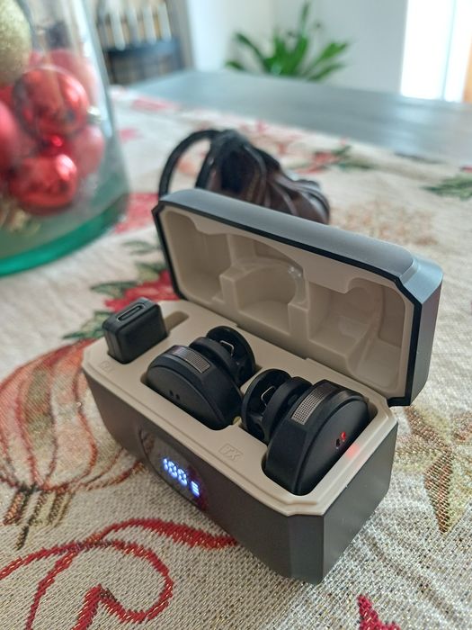 Microfones Sem Fio com Redução de Ruído