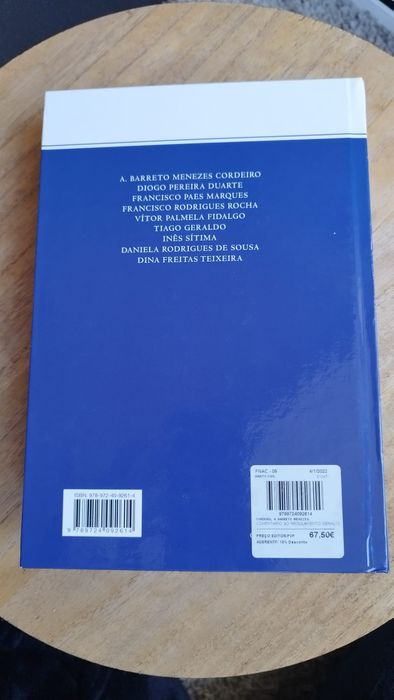 Livro "Regulamento Geral de Proteção de Dados" RGPD