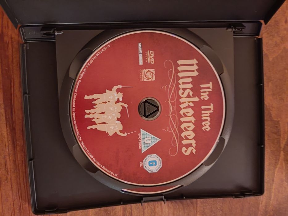 The musketeers dvd