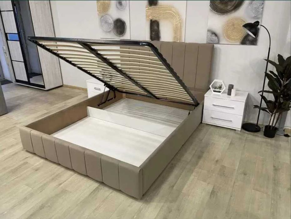 Акция! Двуспальная кровать подъемным механизмом. Доставка. Сборка