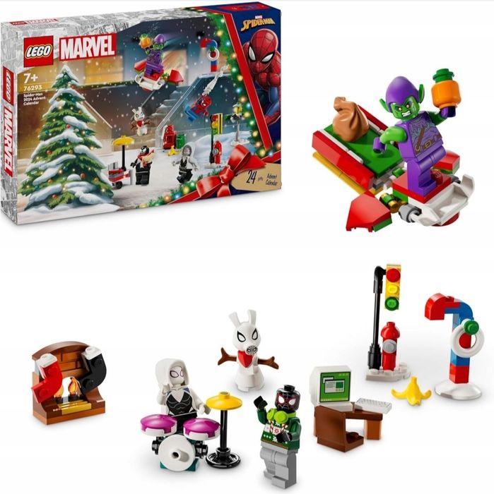 LEGO 76293 Marvel Spider-Man Kalendarz adwentowy 2024  nowy
