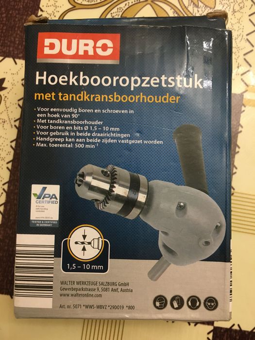 Адаптер угловой «Duro”