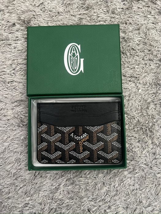 Carteira Goyard preta nova