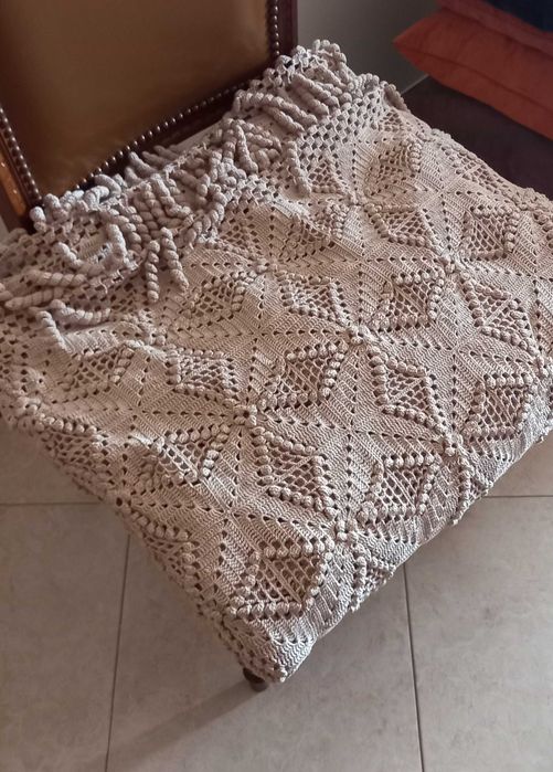 Colcha em crochet 2,00x2,50cm