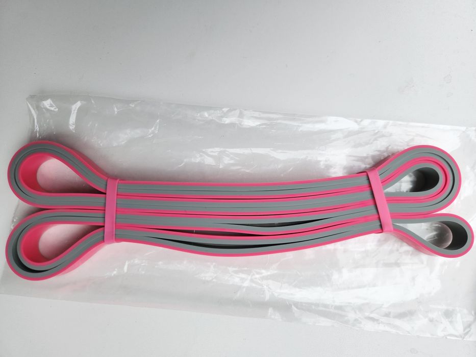 Резиновая петля, резинка для фитнеса, подтягиваний двухслойная 20-40кг