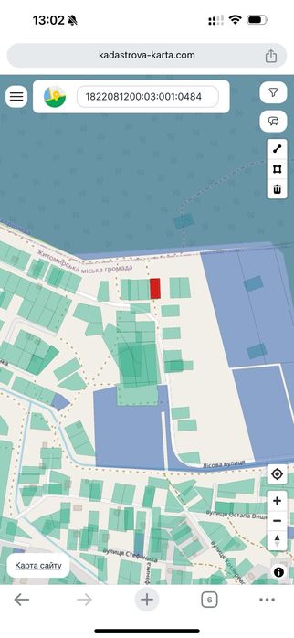 Ділянка в районі Смоківки