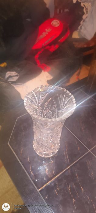 Wazon  krysztalowy