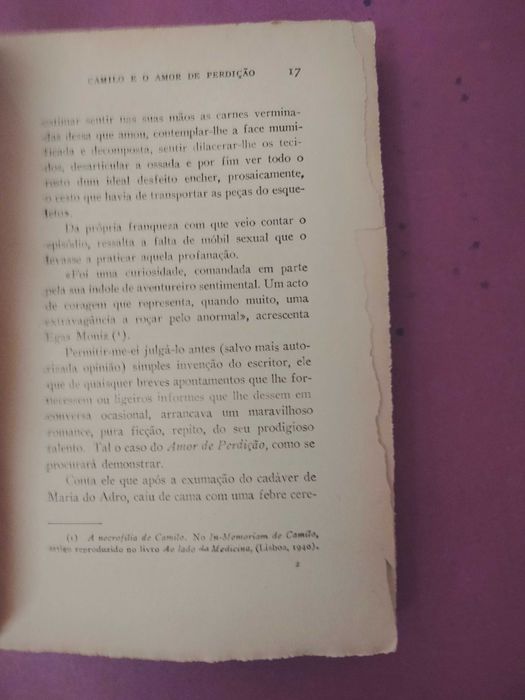 Camilo e o Amor de Perdição - Oldemiro César