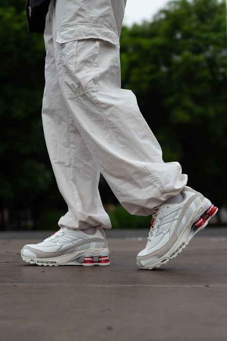 Чоловічі кросівки Nike Shox Ride 2 Supreme White Beige