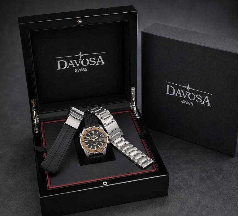 Davosa Argonautic Bronze TT Limited Edition 158/300 – Full Set – Swiss Made