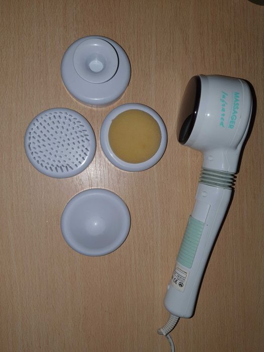 Massajador com infravermelhos