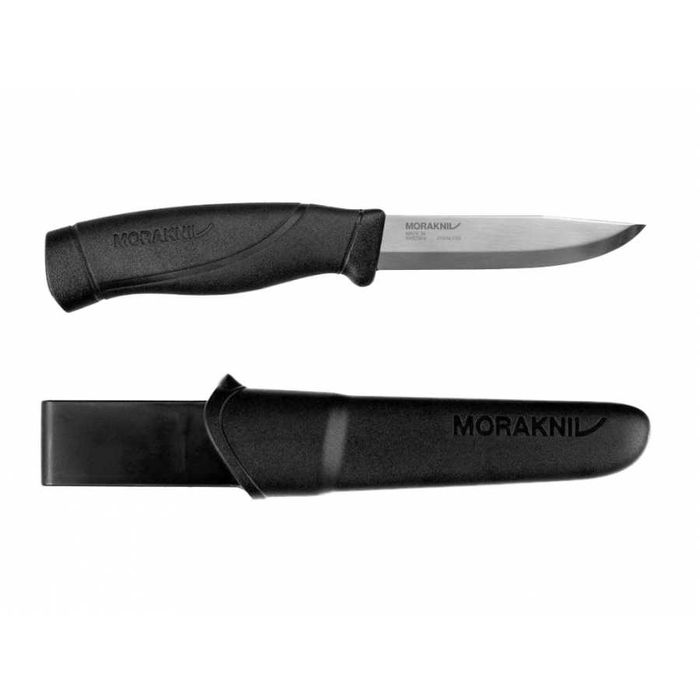 Nóż Morakniv Companion Heavy Duty czarny stal nierdzewna