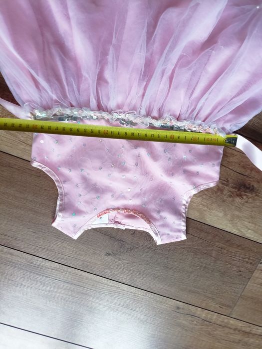 Sukienka tiul różowa 2/3 lata