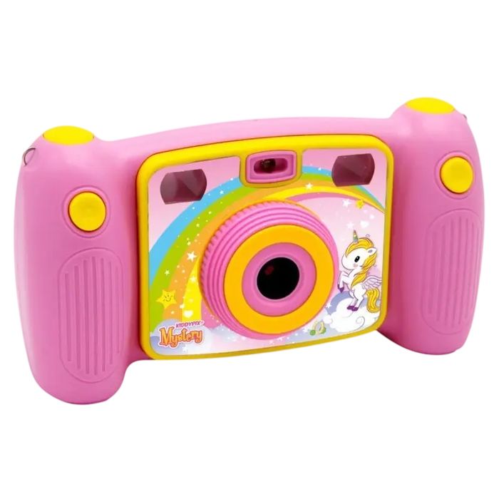 Câmara Fotográfica Mystery 5MP p/ Crianças (Rosa/Amarelo) - EASYPIX