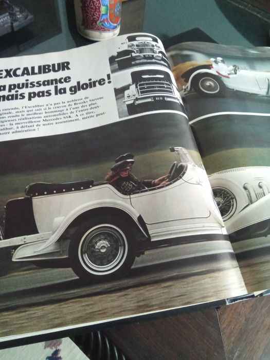 Coleção de revistas l'automobile de 1970 a 1991