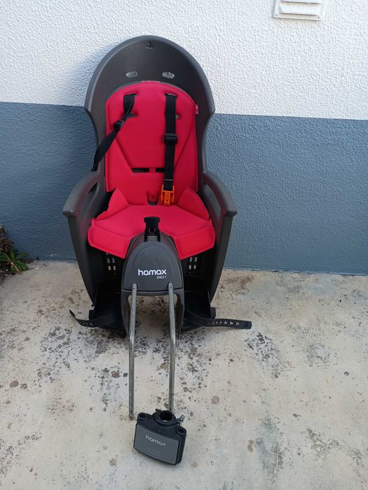 Cadeira de criança para bicicleta.