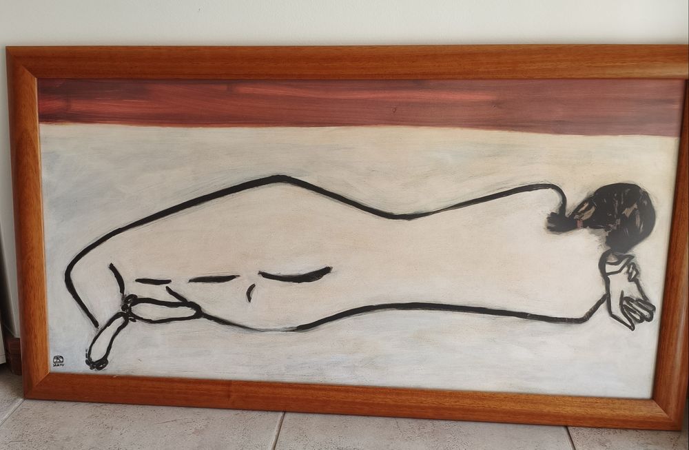 Quadro com moldura
