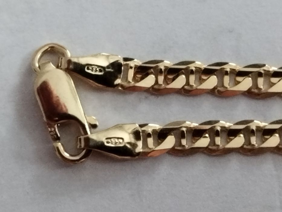 Nowy piękny złoty łańcuch Gucci 585 14k 11.53gr 55cm unikat!?