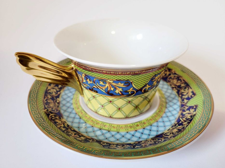 Rosenthal Filiżanka Versace Edycja limitowana Złoto 24 karatowe