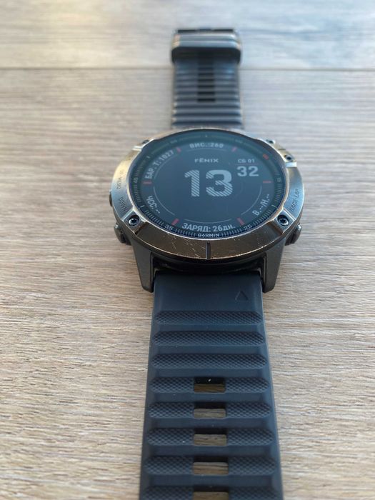 Garmin Fenix 6X Pro | GPS, карти, NFC | Відмінний стан | Гарантія