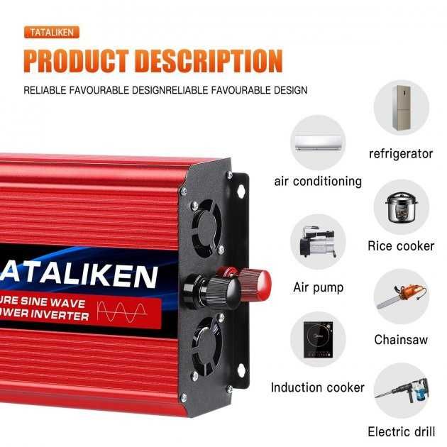 Безкоштовна доставка Продам інвентора Tataliken 2500w