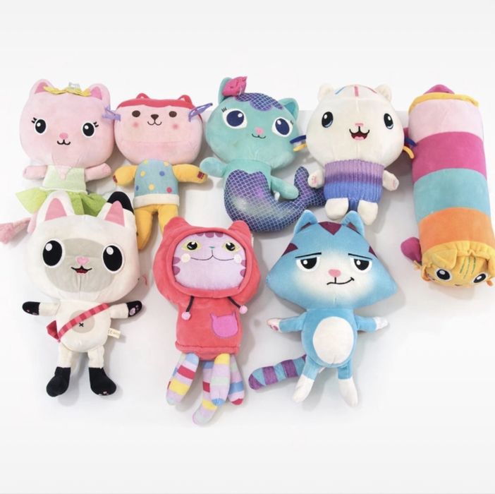Peluches Gabby’s Dollhouse Originais – Conjunto Completo |