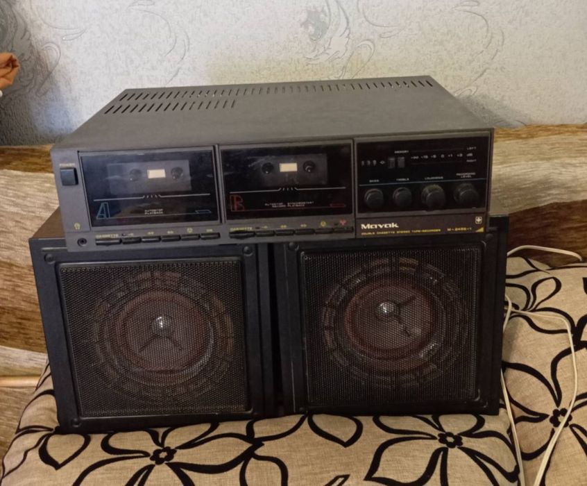 Магнітофон Маяк М-249S-1 з колонками