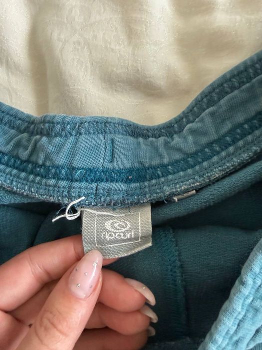 Rip curl голубые шорты с вышивкой