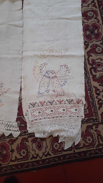 Домотканные полотно .рушники