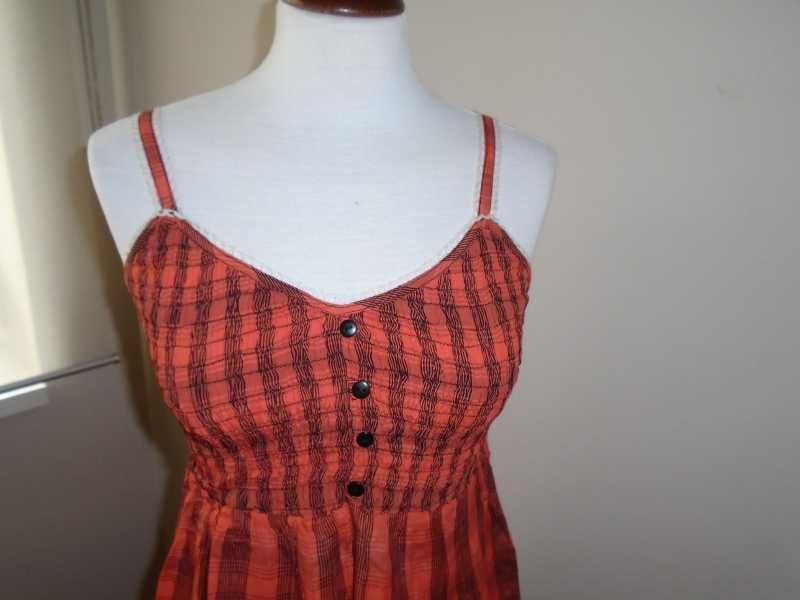 Vestido vintage com elástico