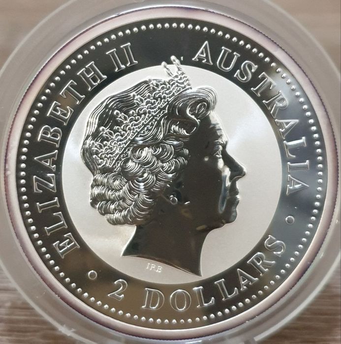 Австралія. 2005 р.  "КУКАБАРРА". СРІБЛО. 2 OZ.  999 проба