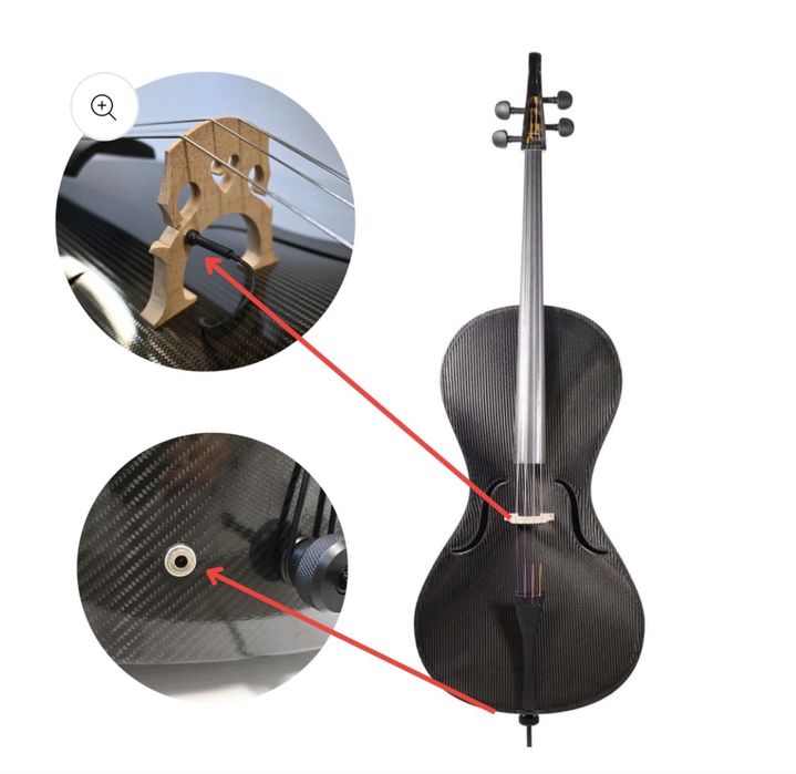 Violoncelo de carbono Evoline Hybrid