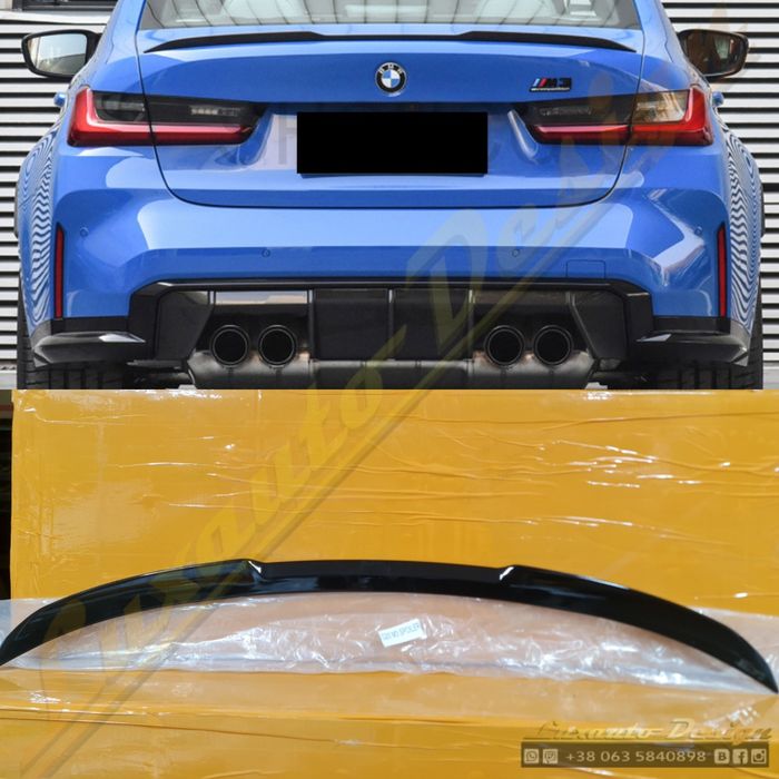 Спойлер М3 M3 для BMW G20 дактейл сабля накладка на багажник