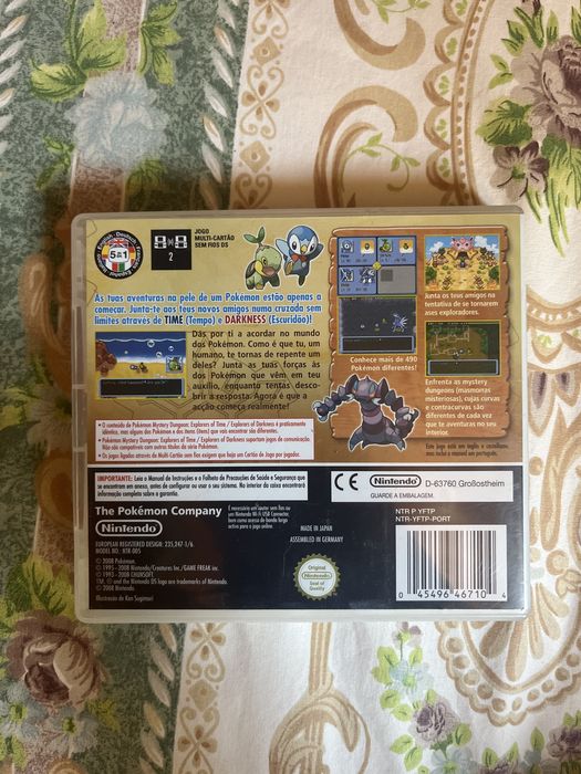 Pokemon Mystery Dungeon - Apenas Caixa