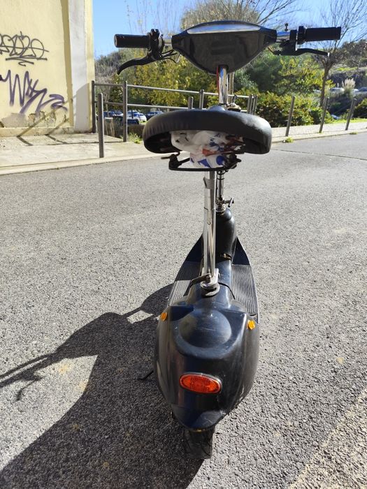 Scuter elétrica isenta 24v bateria de lítio
