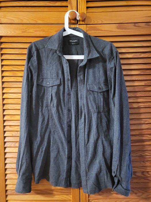 Koszula męska szara