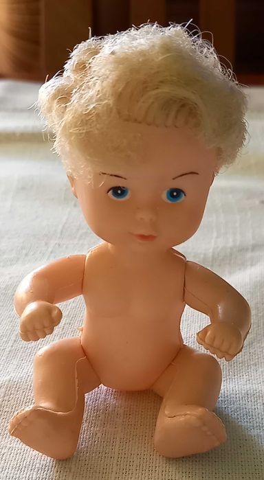 Lalka mini 10 cm lata 80/90