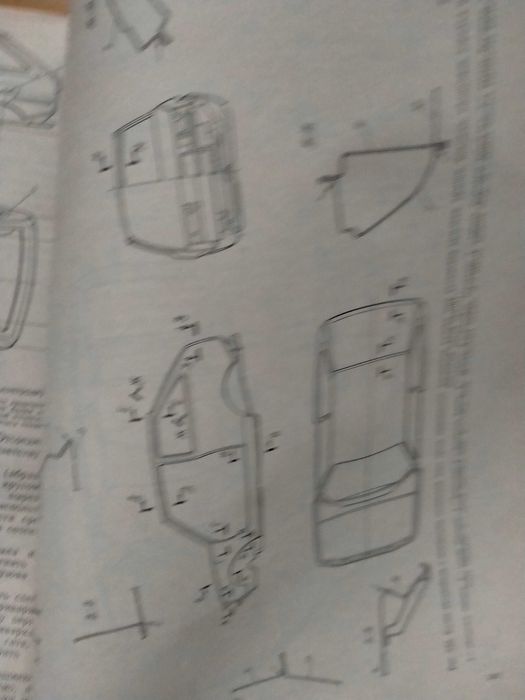 ЗАЗ 1102 Таврія Керівництво по ремонту. Схеми. Креслення. 1993 р.
