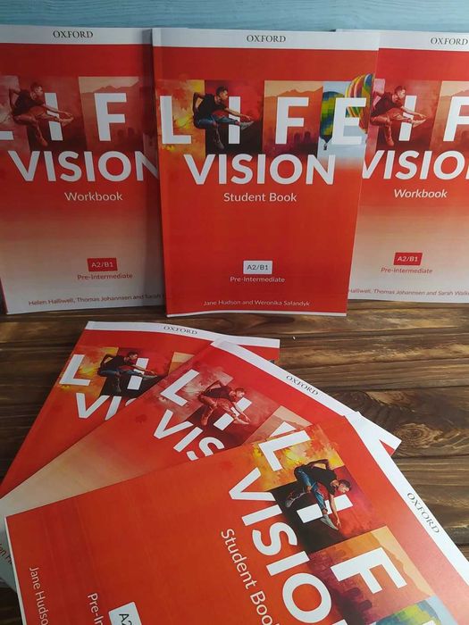 Life Vision Pre-intermediate (А2/В1) - комплект англійська