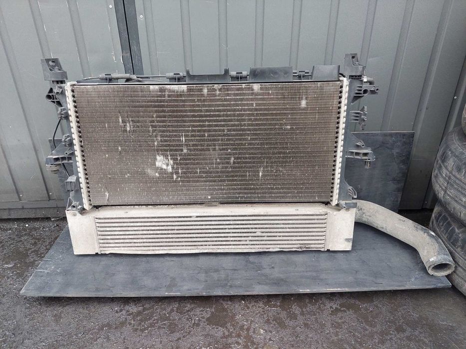 Fiat Ducato III Lift 2.2HDI Komplet Chłodnice Wentylator