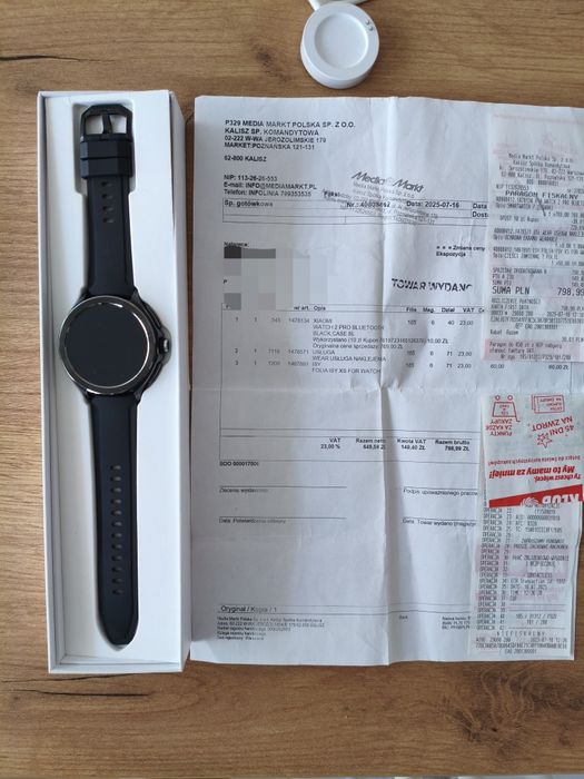 Smartwatch Xiaomi Watch 2 pro jak nowy gwarancja 2 lata
