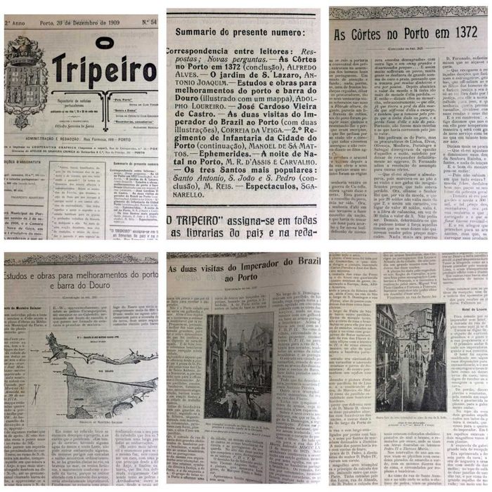 Um pouco da história do Porto e arredores, 1909. A escolher