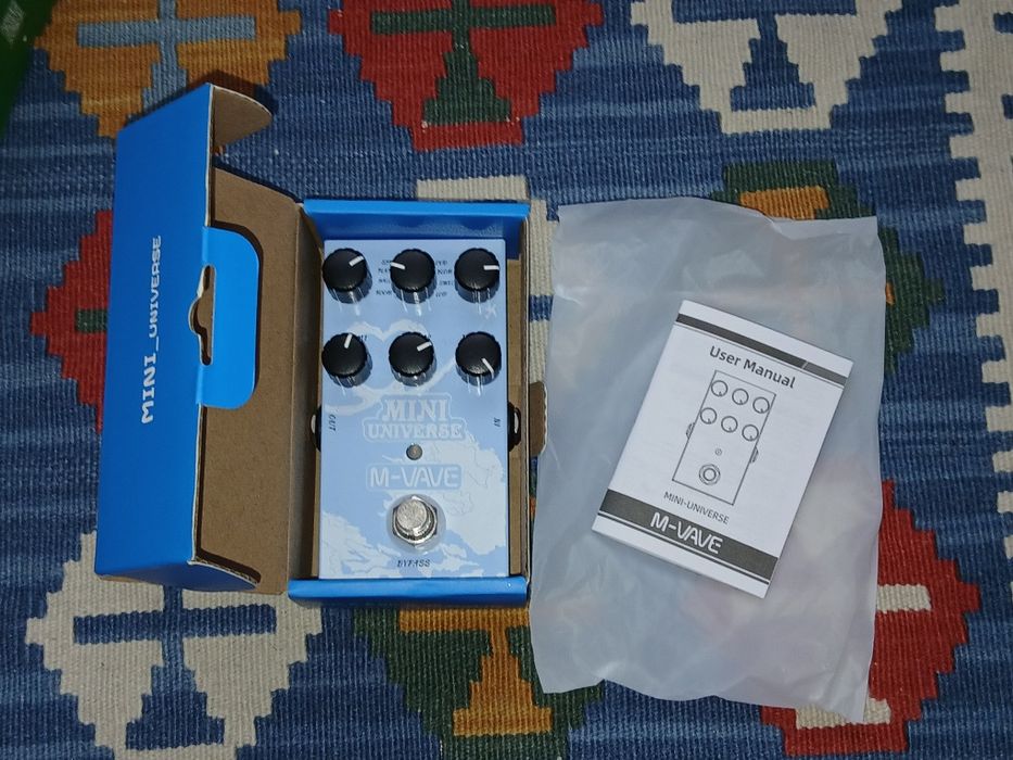Гітарні педалі M-VAVE Mini Universe та Classic Delay