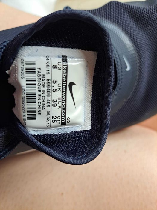 Buty Nike granatowe
