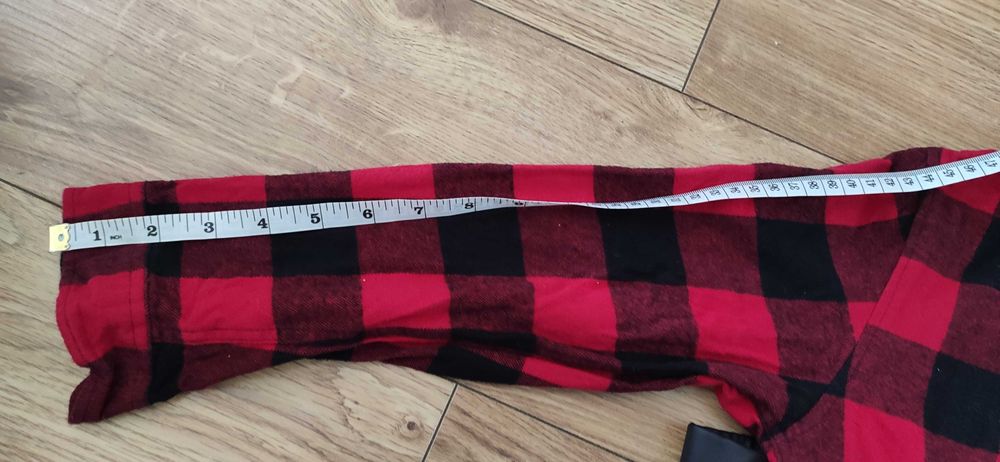 koszula w kratę roz. 134