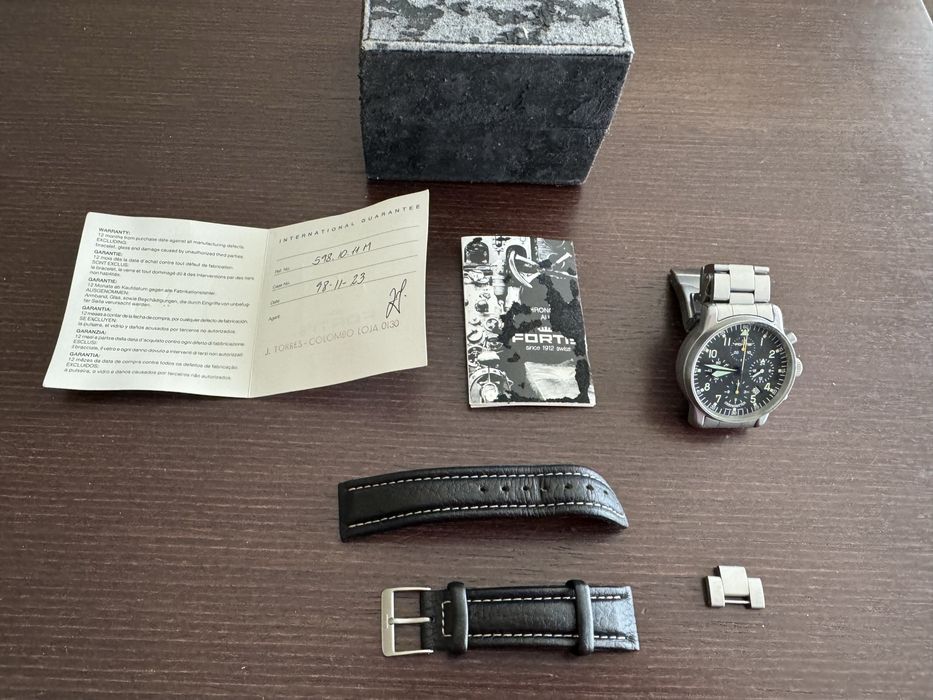 Relógio Fortis GMT Chronograph - 598.10.11 M