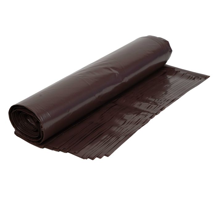 Worki foliowe na odpad śmieci 120l brązowe worki na BIO 100 szt.